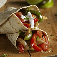 Fajitas z kurczakiem BBQ