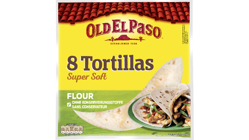8 Flour Tortillas